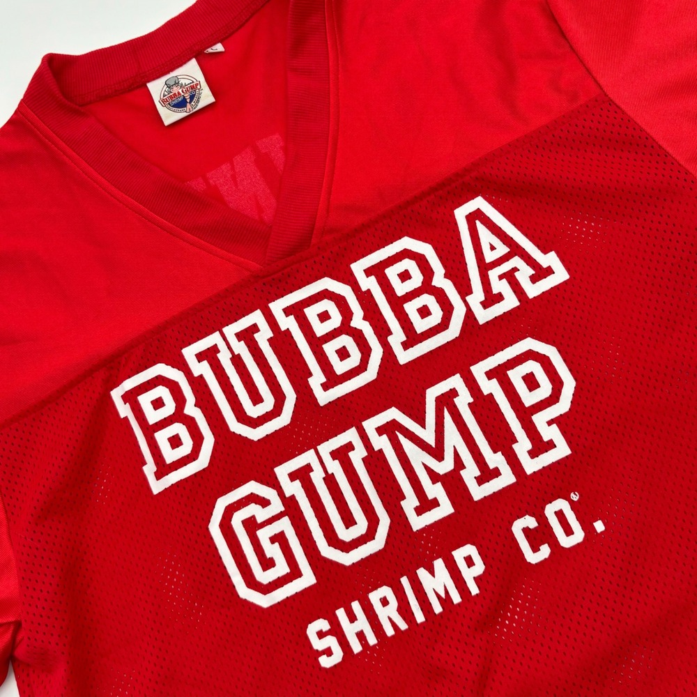 Bubba Gump Shrimp‎ Co Restaurant Gatlinburg Football Jersey Shirt Size L